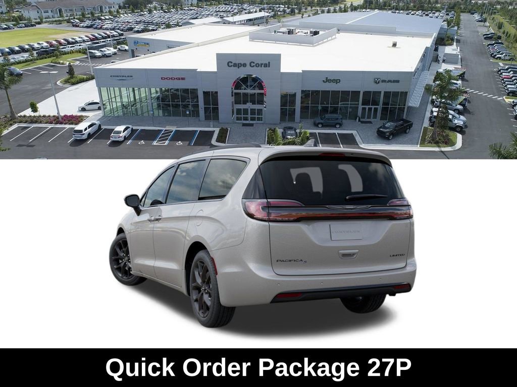 New 2026 Chrysler Pacifica Limited w/ Uconnect Theater Family Group FWD image 3