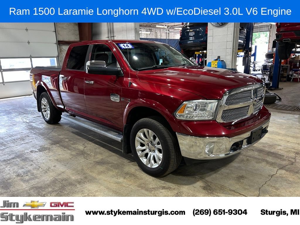 Used 2014 RAM 1500 Laramie Longhorn w/ Convenience Group AWD/4WD video 1