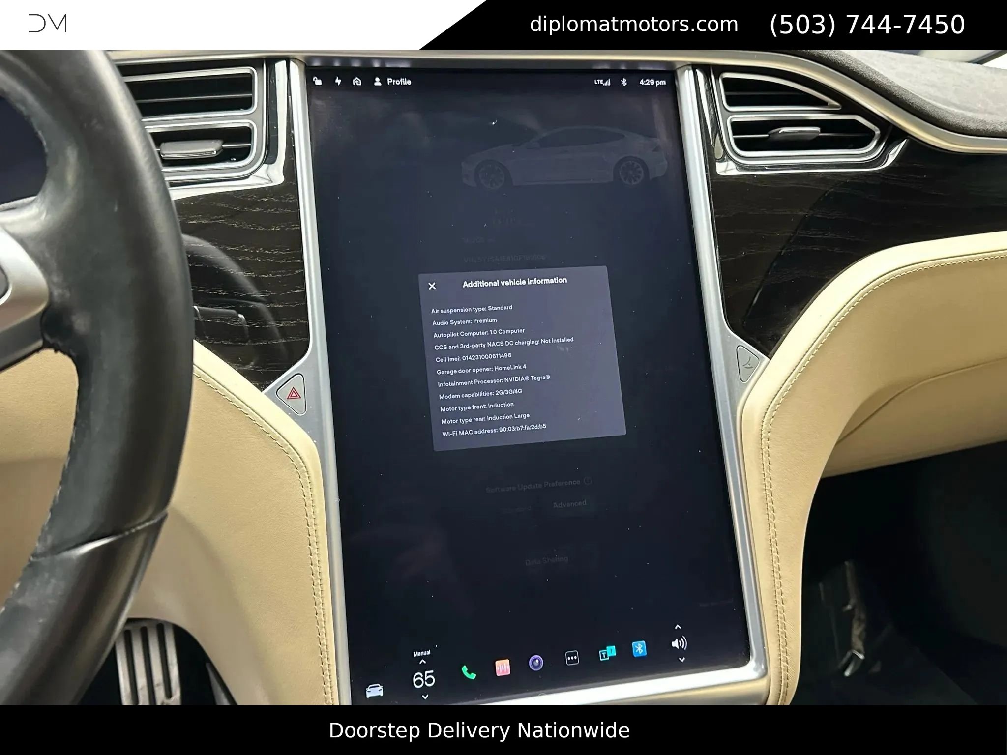 Used 2016 Tesla Model S P100D image 27