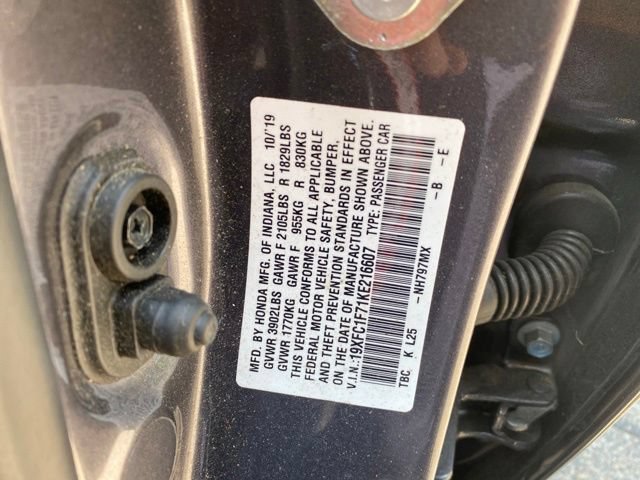 Used 2019 Honda Civic EX-L image 24