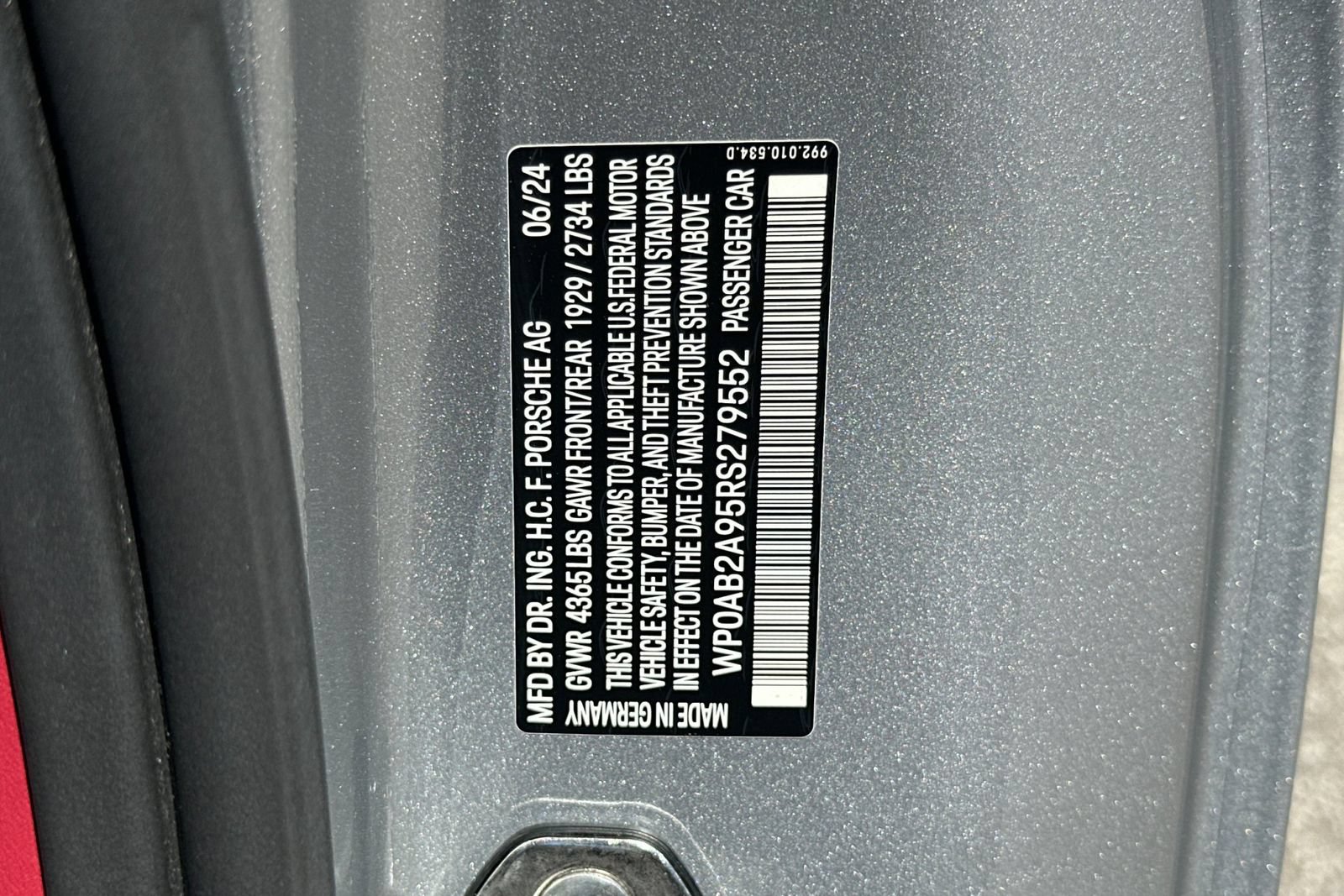 Certified 2024 Porsche 911 Carrera 4S AWD/4WD image 45