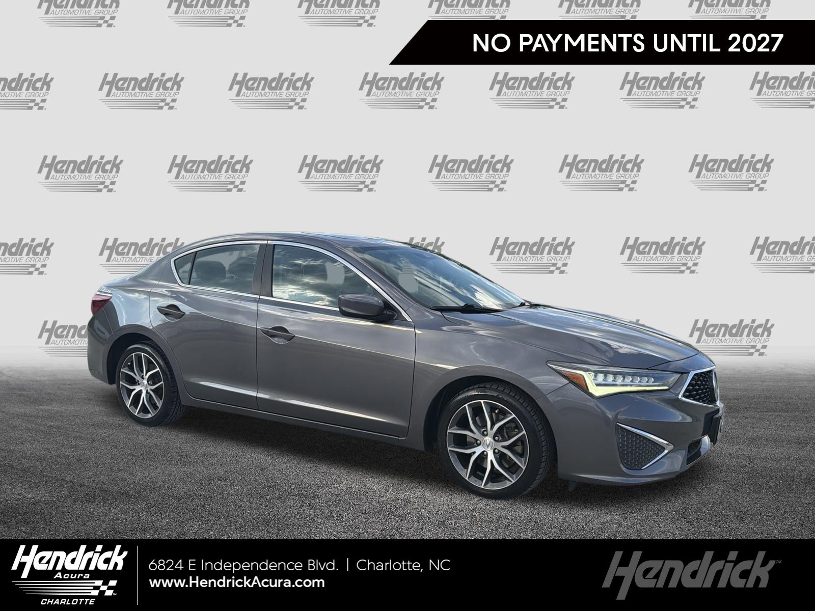 Certified 2019 Acura ILX w/ Premium Package FWD image 1