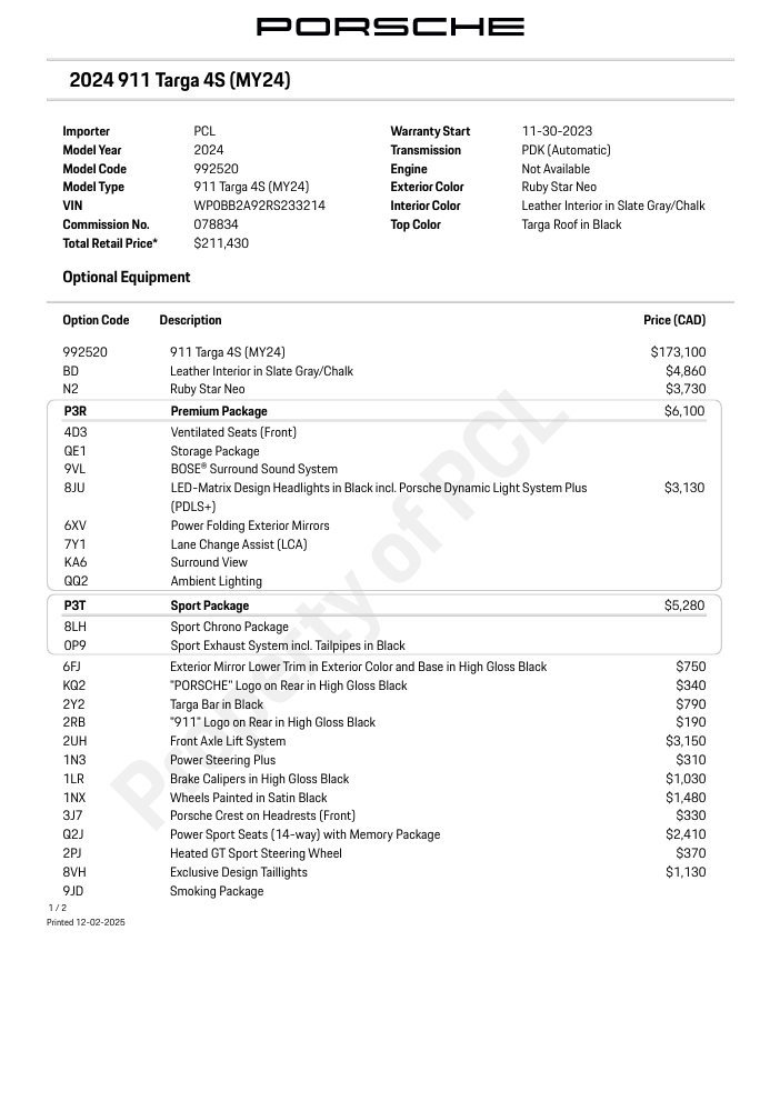 Used 2024 Porsche 911 Targa 4S image 22