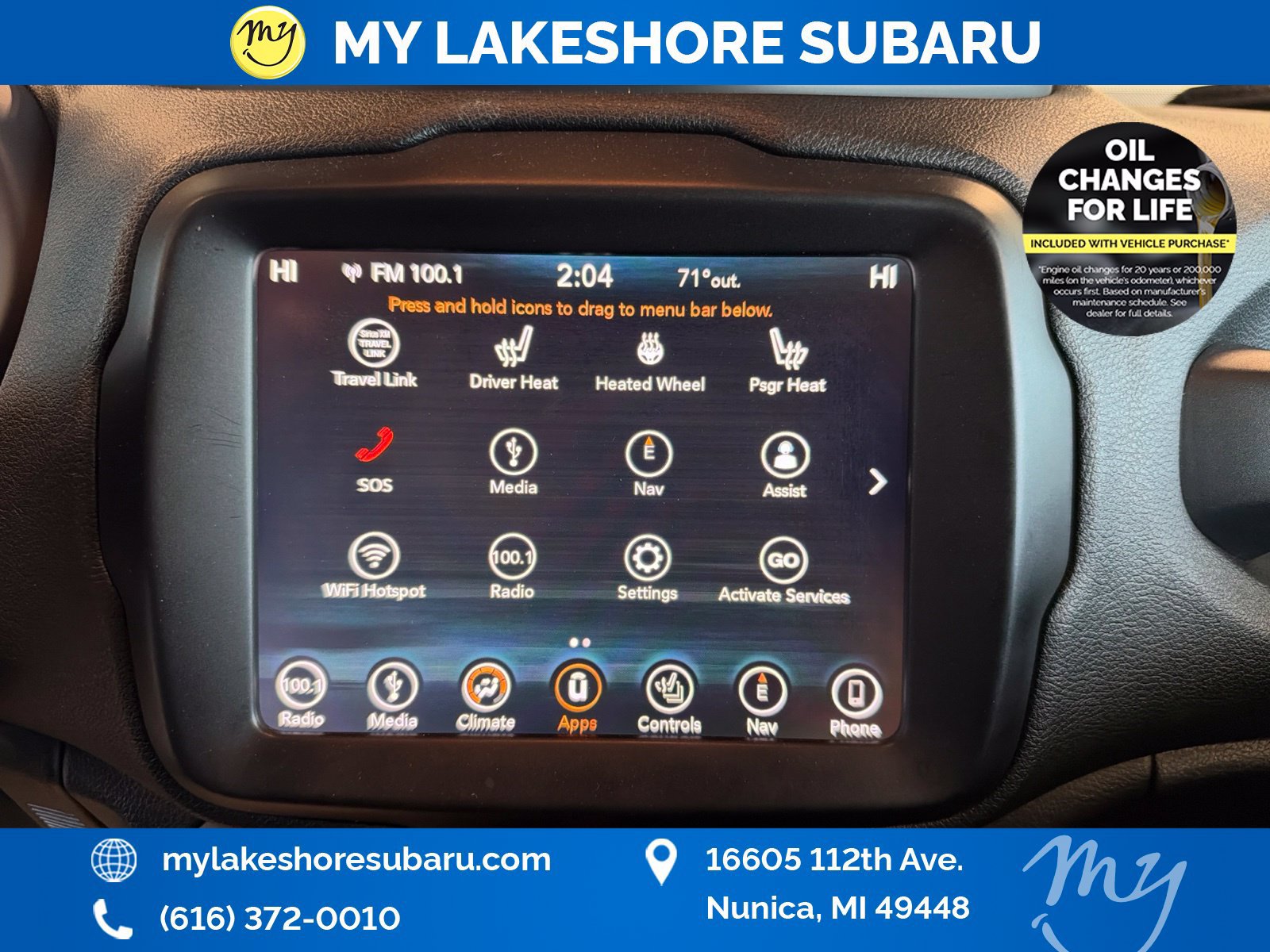Used 2019 Jeep Renegade Altitude w/ UConnect 8.4 Nav Group AWD/4WD image 25