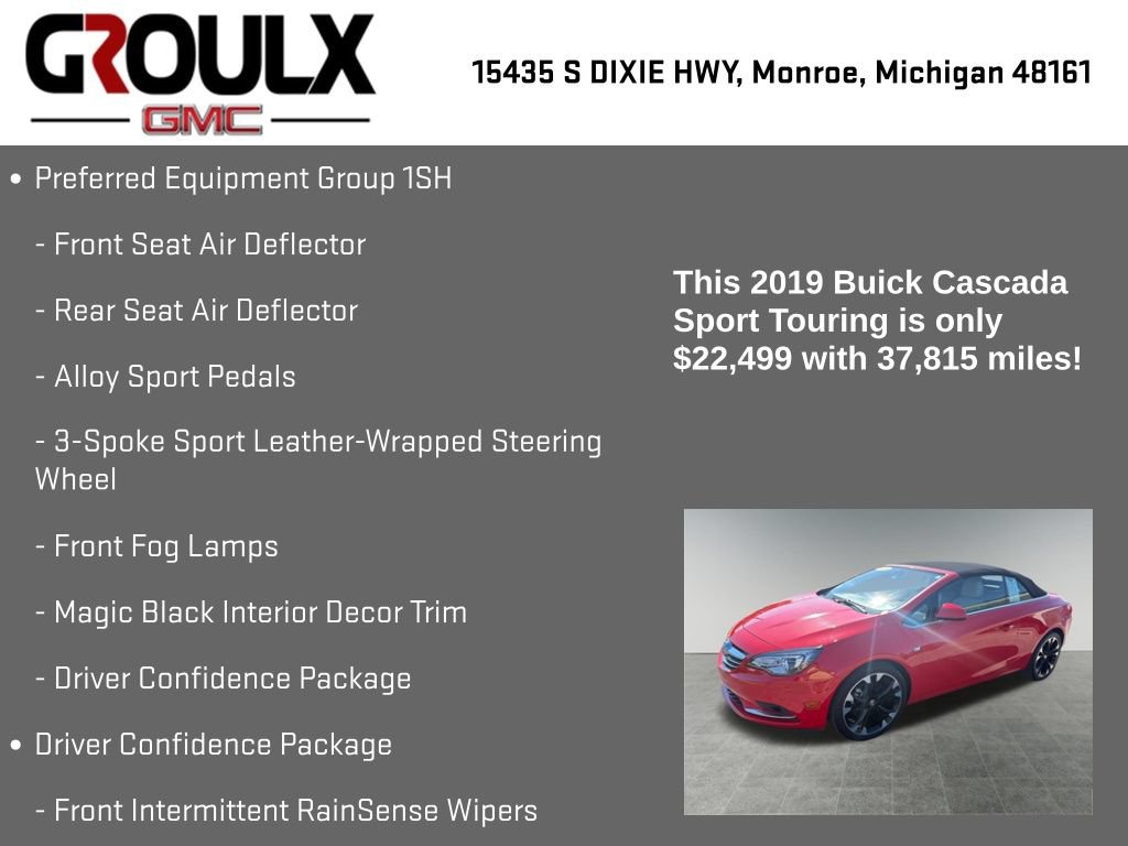 Used 2019 Buick Cascada Sport Touring FWD image 8
