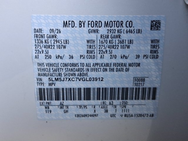 New 2027 Lincoln Aviator Reserve AWD/4WD image 21