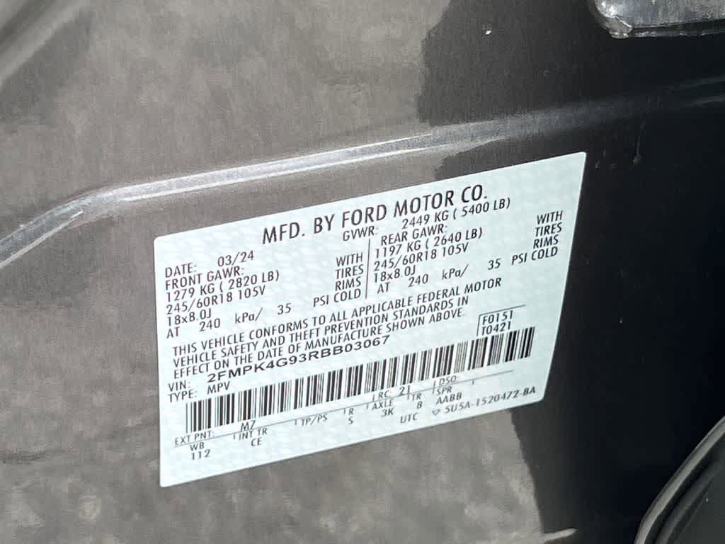 New 2024 Ford Edge SE AWD/4WD image 30