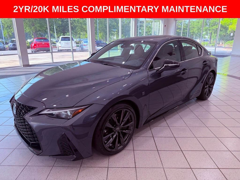 Certified 2025 Lexus IS 350 F Sport w/ Accessory Package RWD image 3