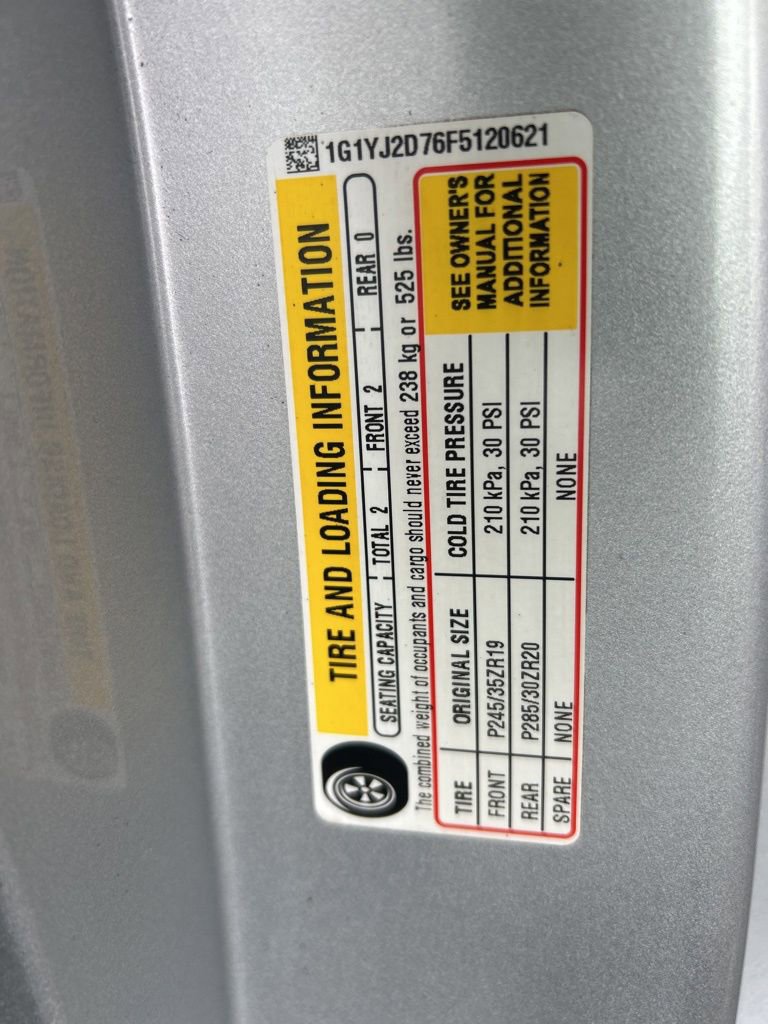 Used 2015 Chevrolet Corvette Stingray Coupe w/ 2LT Preferred Equipment Group image 43