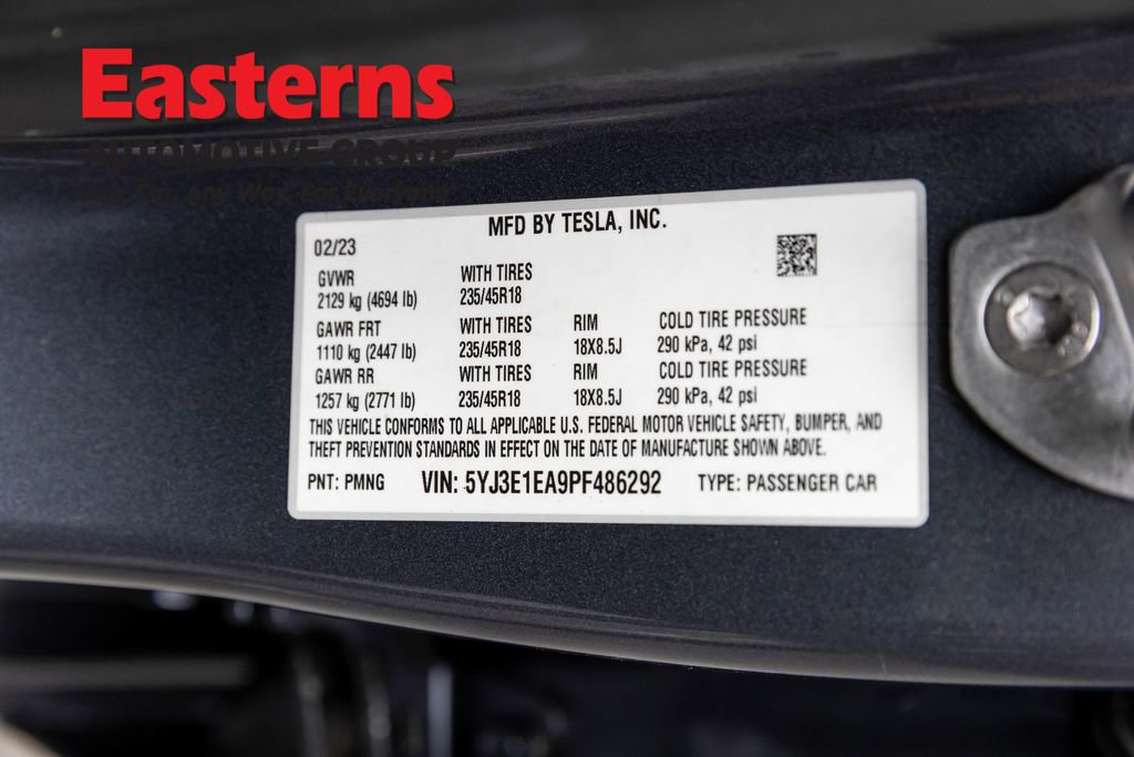 Used 2023 Tesla Model 3 Standard Range image 34