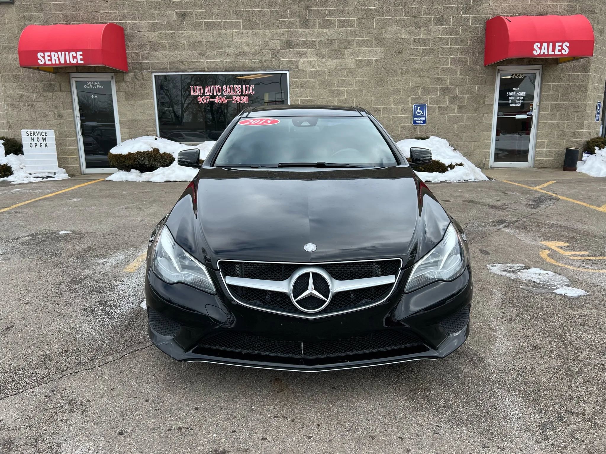 Used 2015 Mercedes-Benz E 400 4MATIC Coupe w/ Premium 1 Package image 2