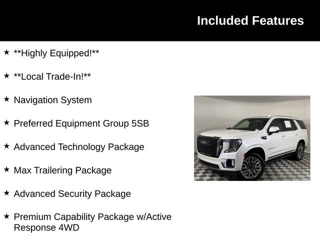 Used 2023 GMC Yukon Denali Ultimate AWD/4WD image 4