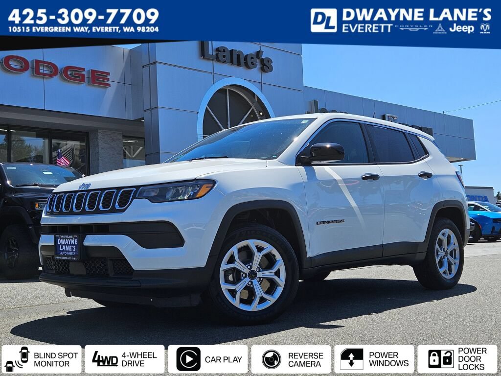 Used 2025 Jeep Compass Sport AWD/4WD image 1