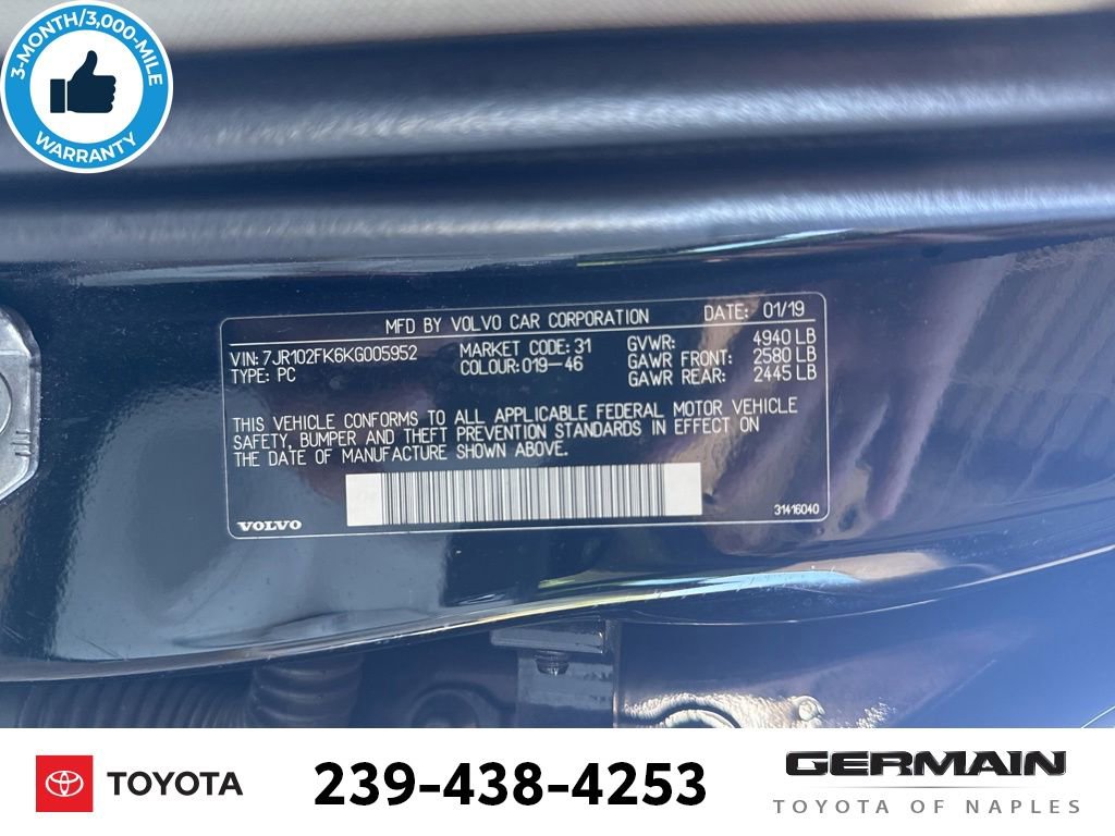 Used 2019 Volvo S60 T5 Momentum image 24