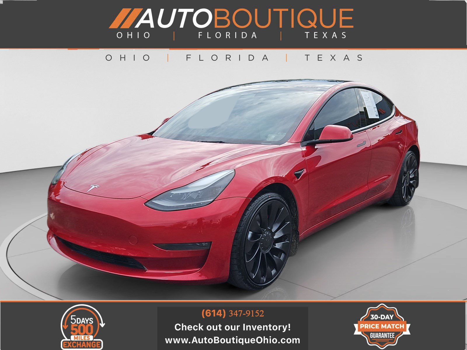 Used 2022 Tesla Model 3 Performance