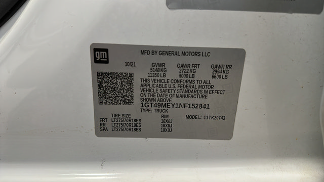 Used 2022 GMC Sierra 2500 SLE w/ SLE Value Package; AWD/4WD image 27