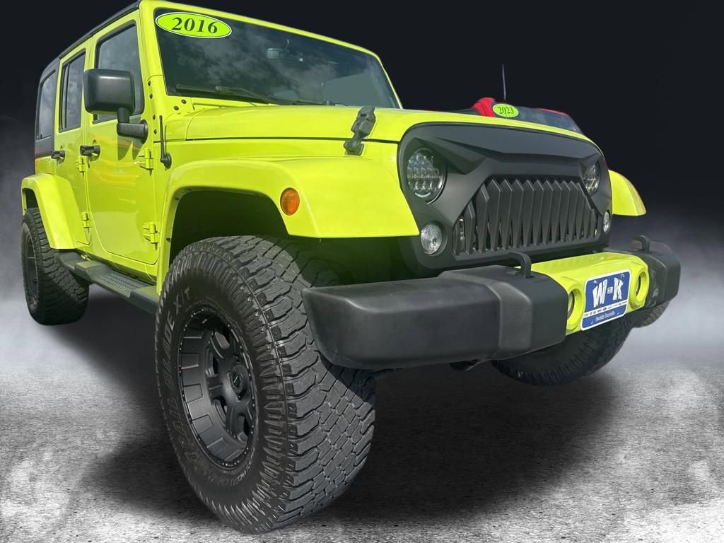 Certified 2016 Jeep Wrangler Unlimited Sahara w/ Connectivity Group image 2