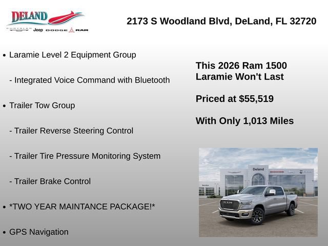 New 2026 RAM 1500 Laramie RWD image 18