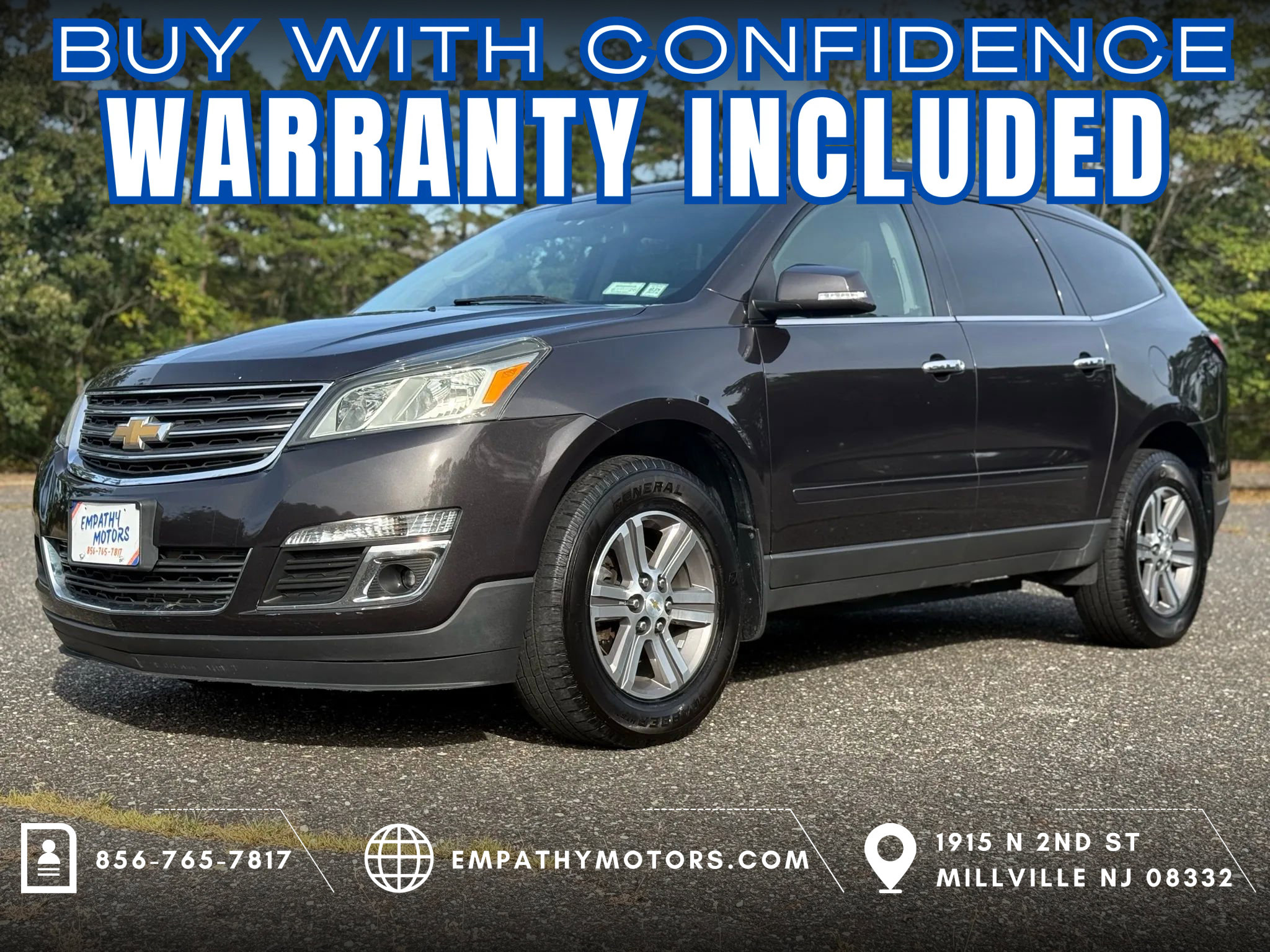 Used 2017 Chevrolet Traverse LT