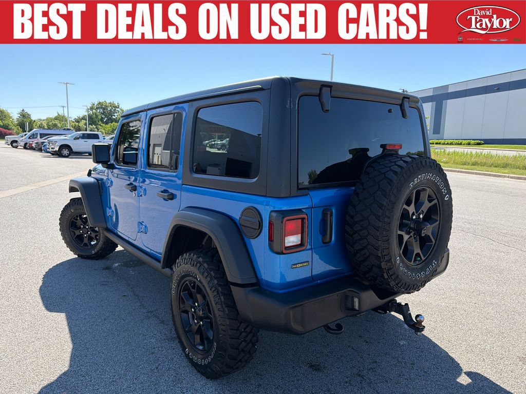 Used 2022 Jeep Wrangler Unlimited Sport AWD/4WD image 6