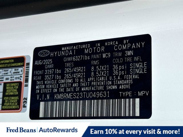 New 2026 Hyundai Palisade Calligraphy image 8