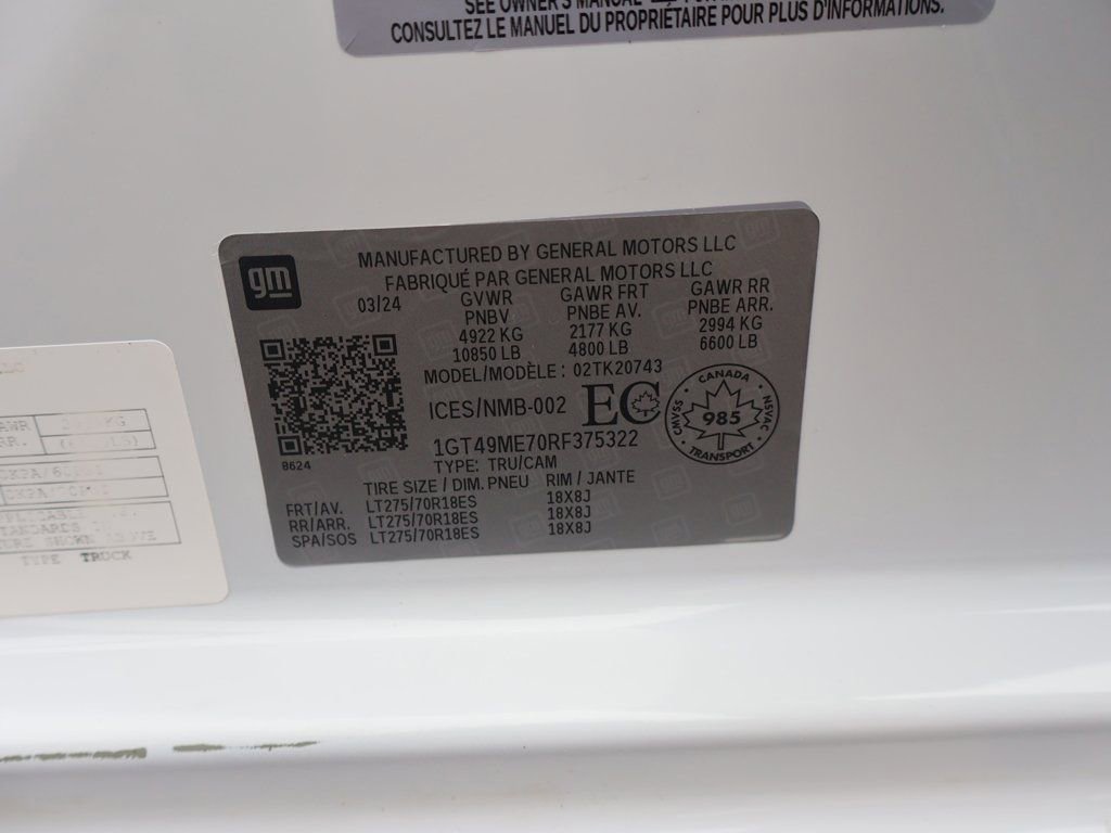 Used 2024 GMC Sierra 2500 SLE w/ SLE Convenience Package image 44