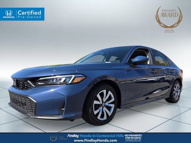Certified 2025 Honda Civic LX video 1