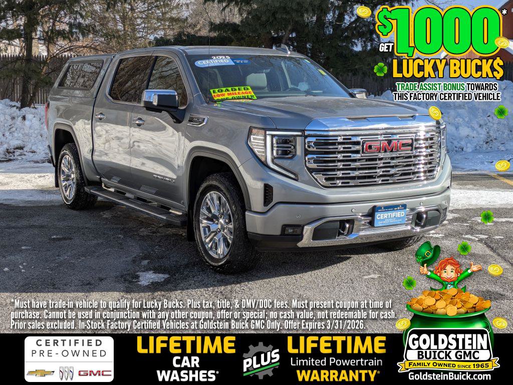 Certified 2025 GMC Sierra 1500 Denali w/ Technology Package image 1