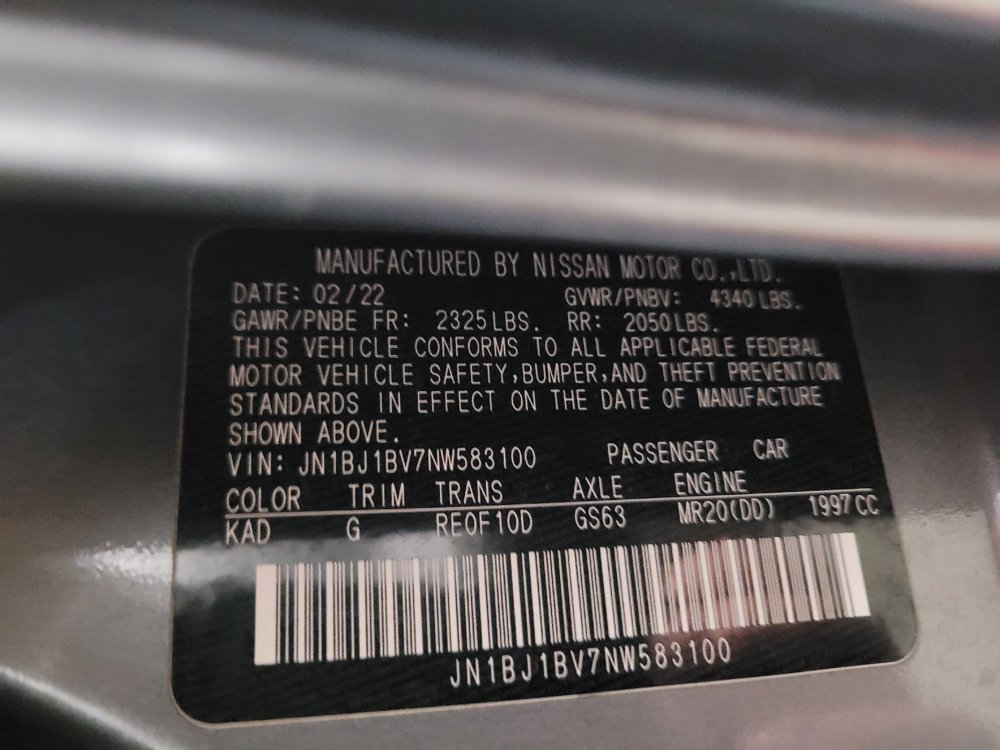 Used 2022 Nissan Rogue Sport SV FWD image 33