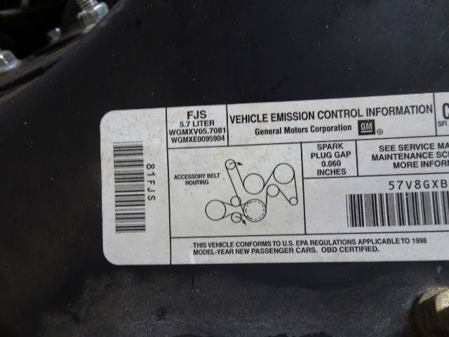 Used 1998 Chevrolet Camaro Z28 w/ Preferred Equipment Group 2 RWD image 28