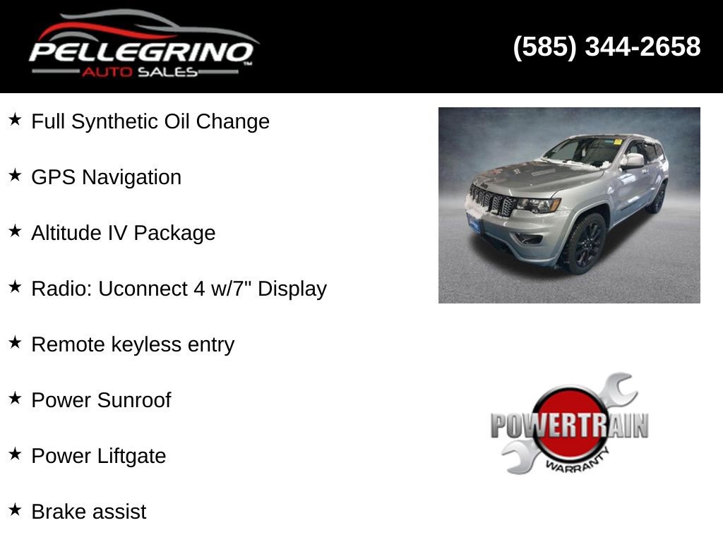 Used 2019 Jeep Grand Cherokee Altitude image 2