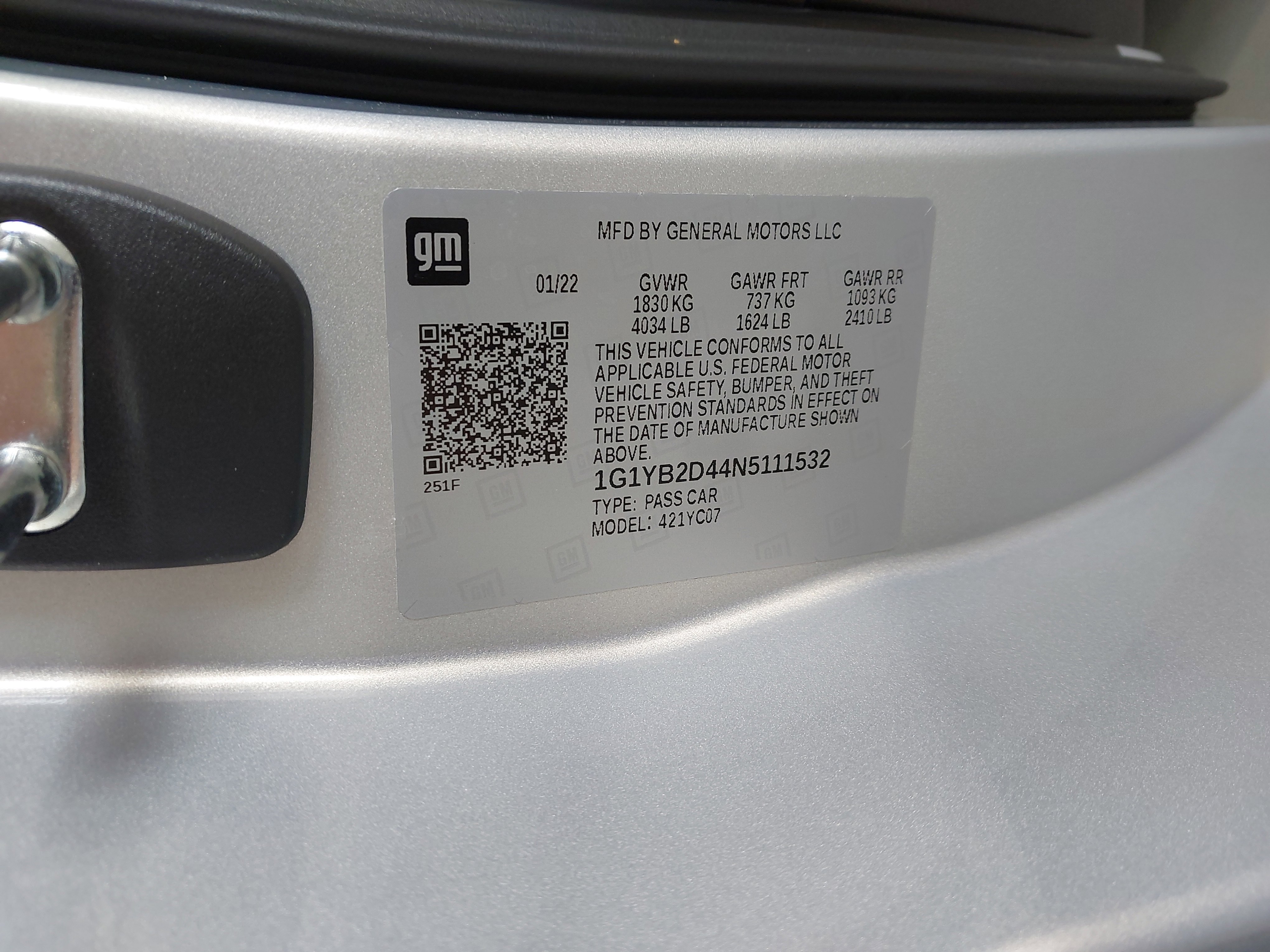 Used 2022 Chevrolet Corvette Stingray Preferred Cpe w/ 2LT image 33