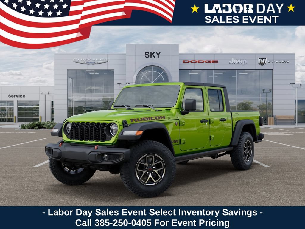 New 2026 Jeep Gladiator Rubicon w/ Steel Power Dome Hood Package AWD/4WD image 1
