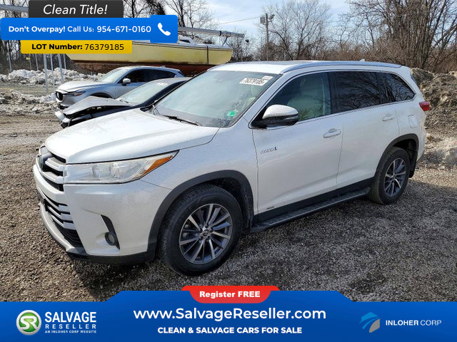 Used 2019 Toyota Highlander XLE AWD/4WD image 1