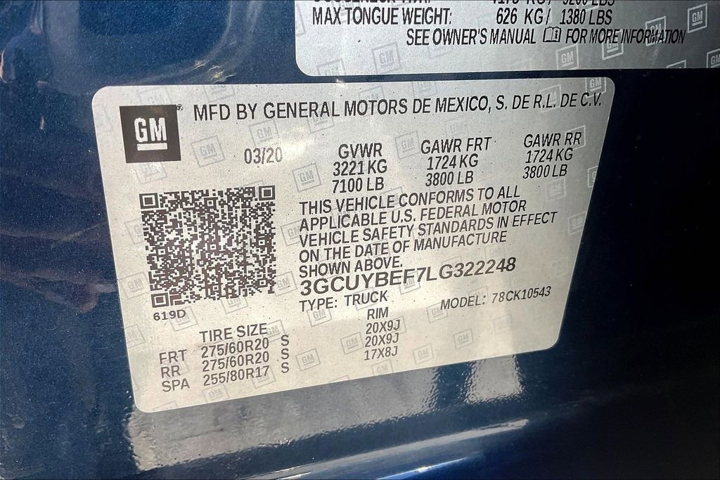 Used 2020 Chevrolet Silverado 1500 Custom w/ Custom Value Package image 35