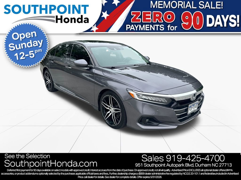 Used 2021 Honda Accord Touring