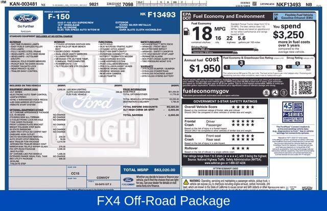 Used 2022 Ford F150 XLT w/ Equipment Group 302A High image 5