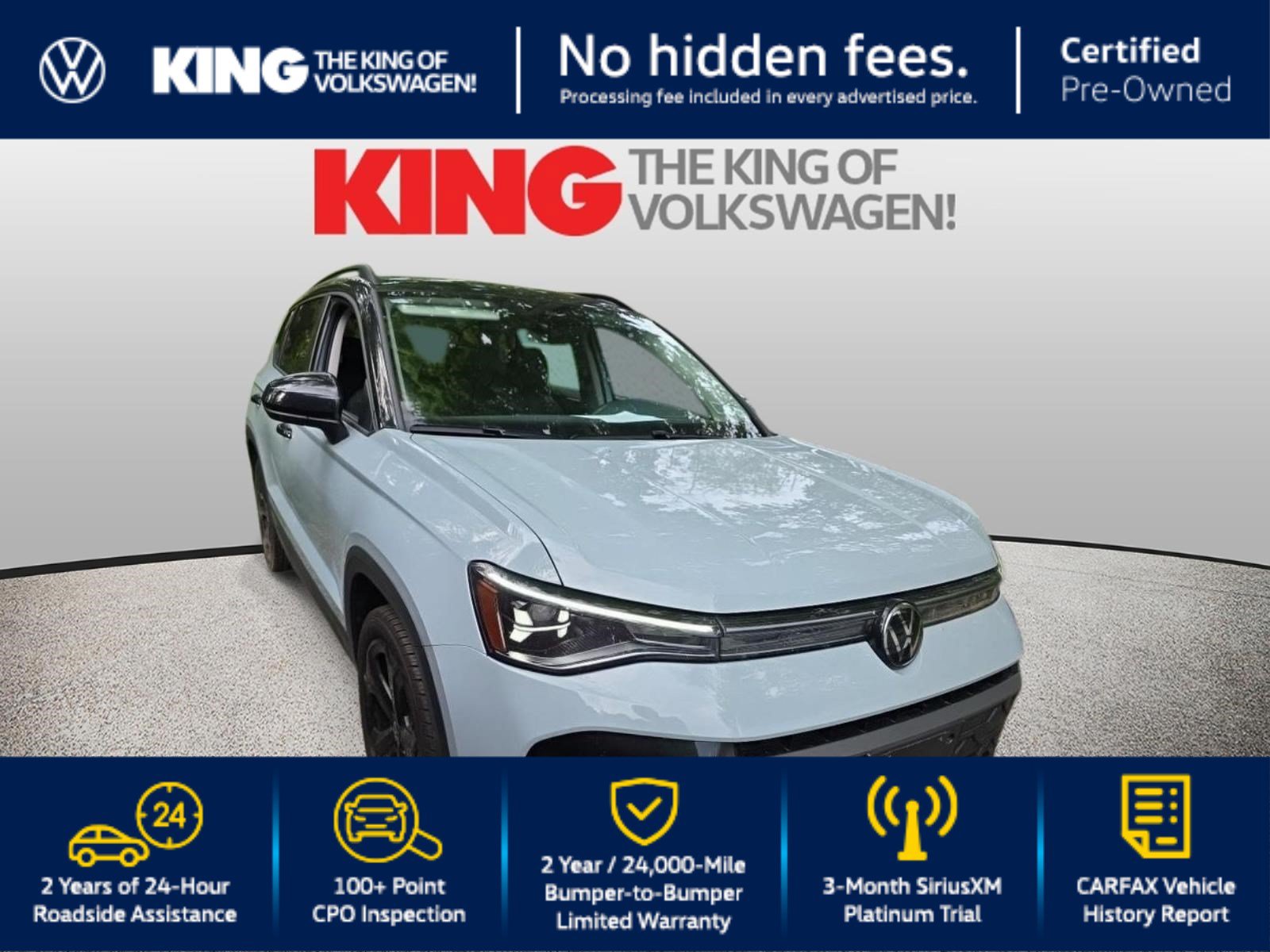 Certified 2025 Volkswagen Taos SE AWD/4WD image 1