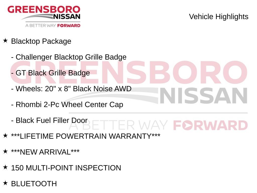 Used 2023 Dodge Challenger GT w/ Blacktop Package AWD/4WD image 10