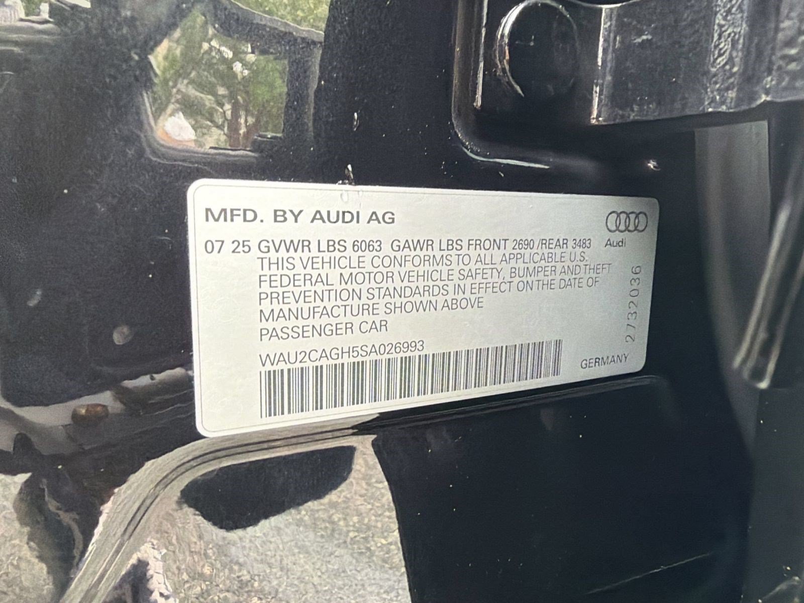 Certified 2025 Audi A6 e-tron Premium Plus w/ Premium Plus RWD image 25
