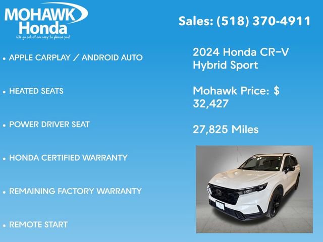 Certified 2024 Honda CR-V Sport image 14