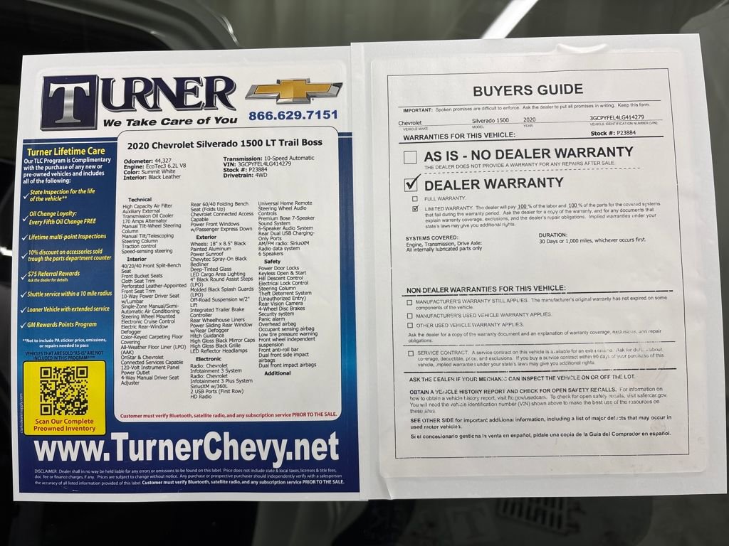 Used 2020 Chevrolet Silverado 1500 LT Trail Boss image 31