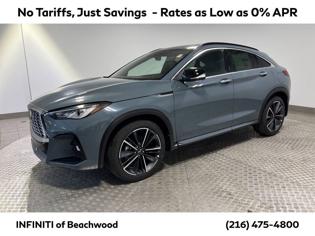 New 2025 INFINITI QX55 Luxe w/ Cargo Package