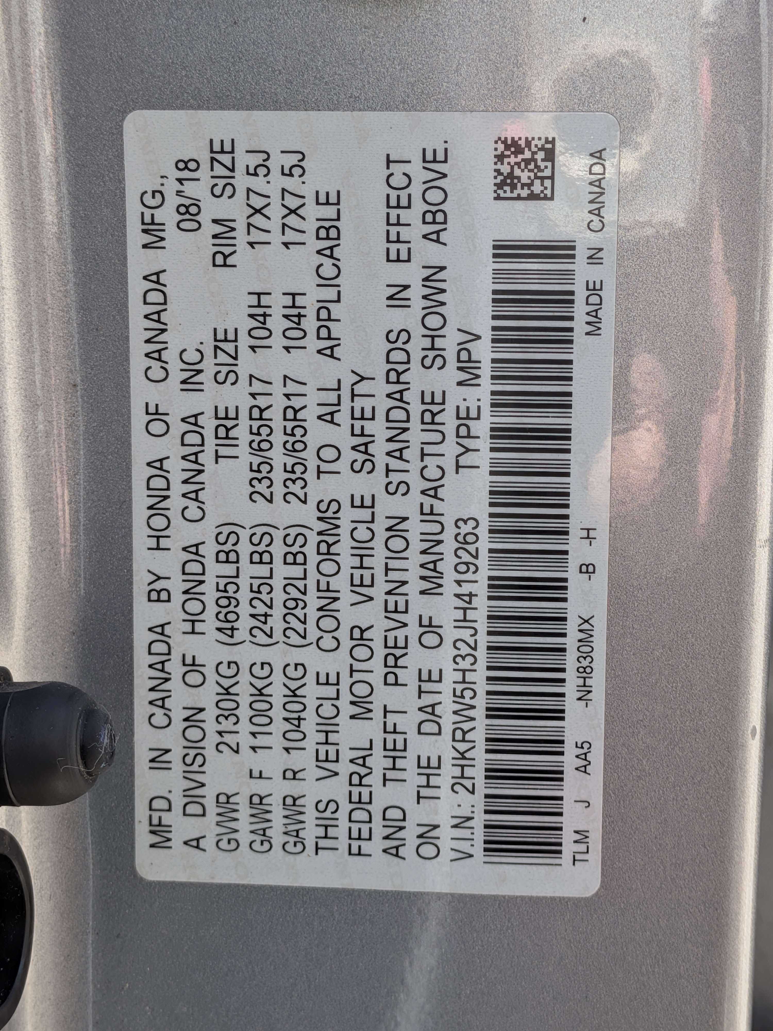 Used 2018 Honda CR-V LX image 32