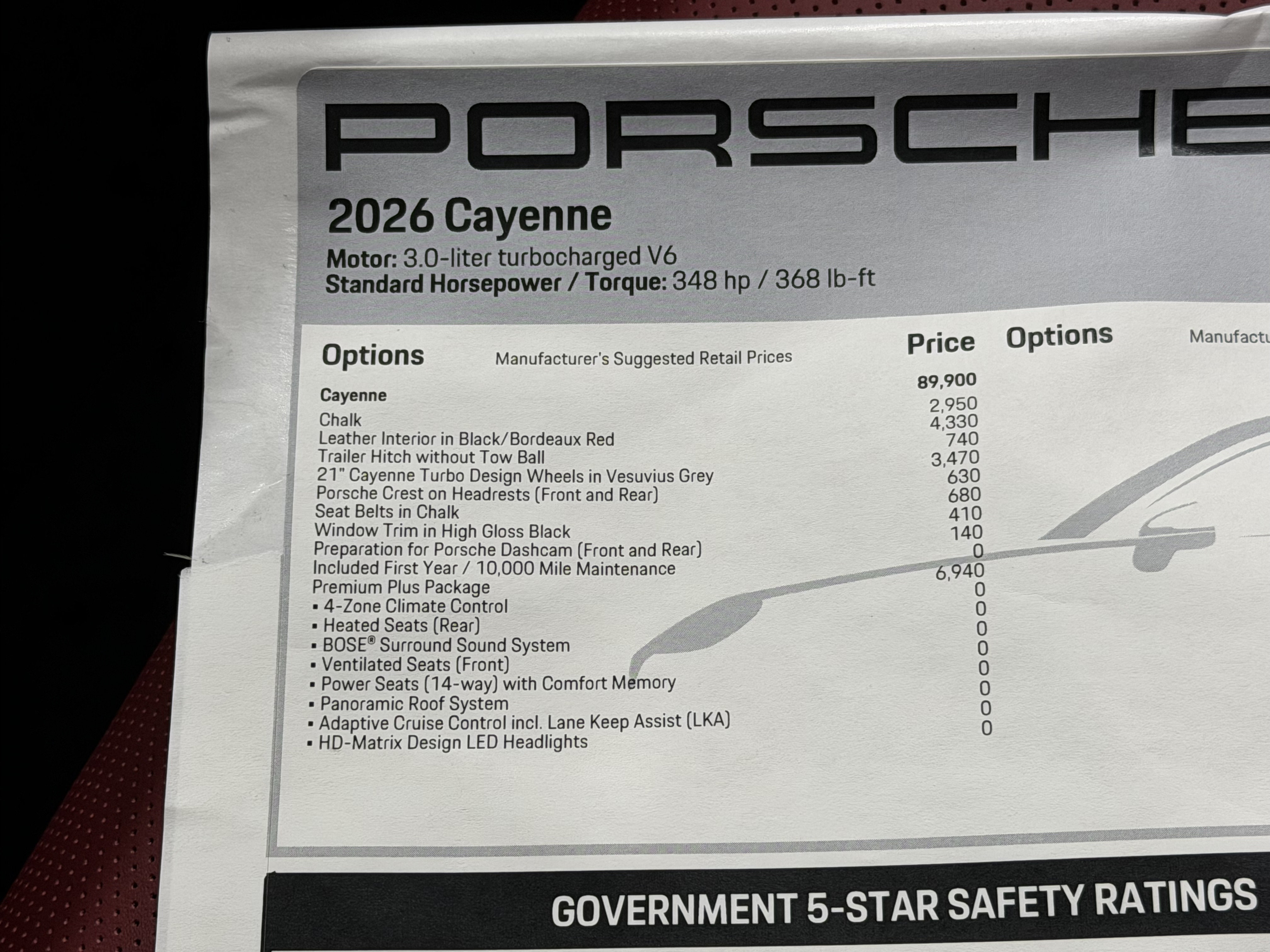 New 2026 Porsche Cayenne AWD/4WD image 57