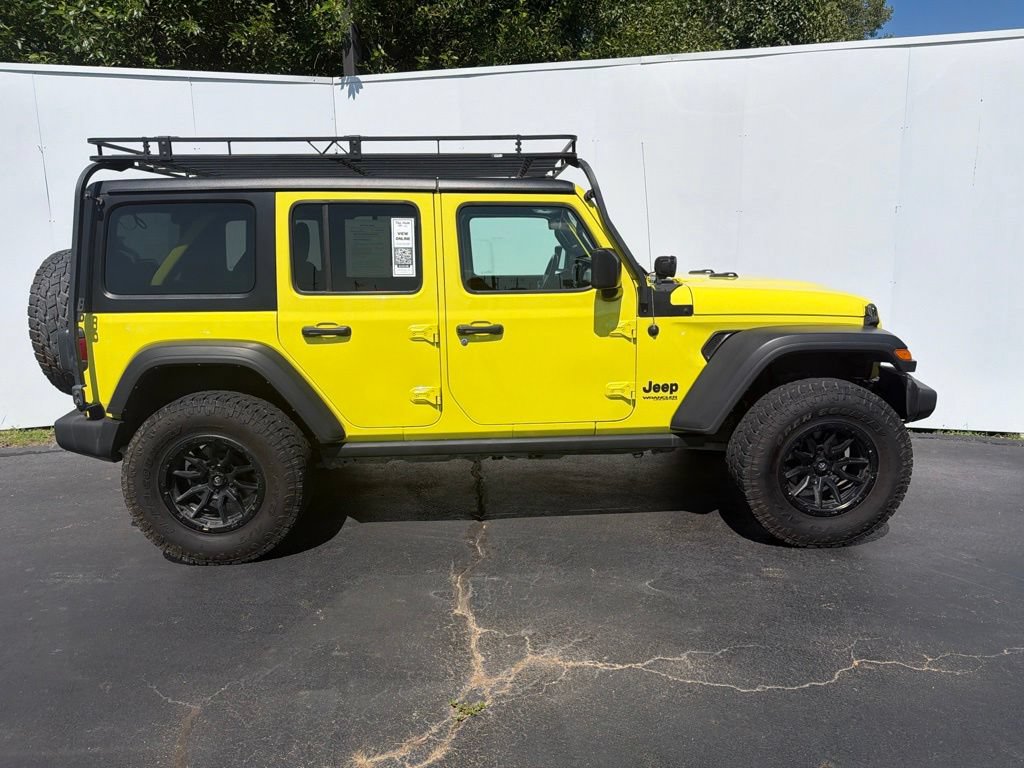 Used 2022 Jeep Wrangler Unlimited Sport AWD/4WD image 2