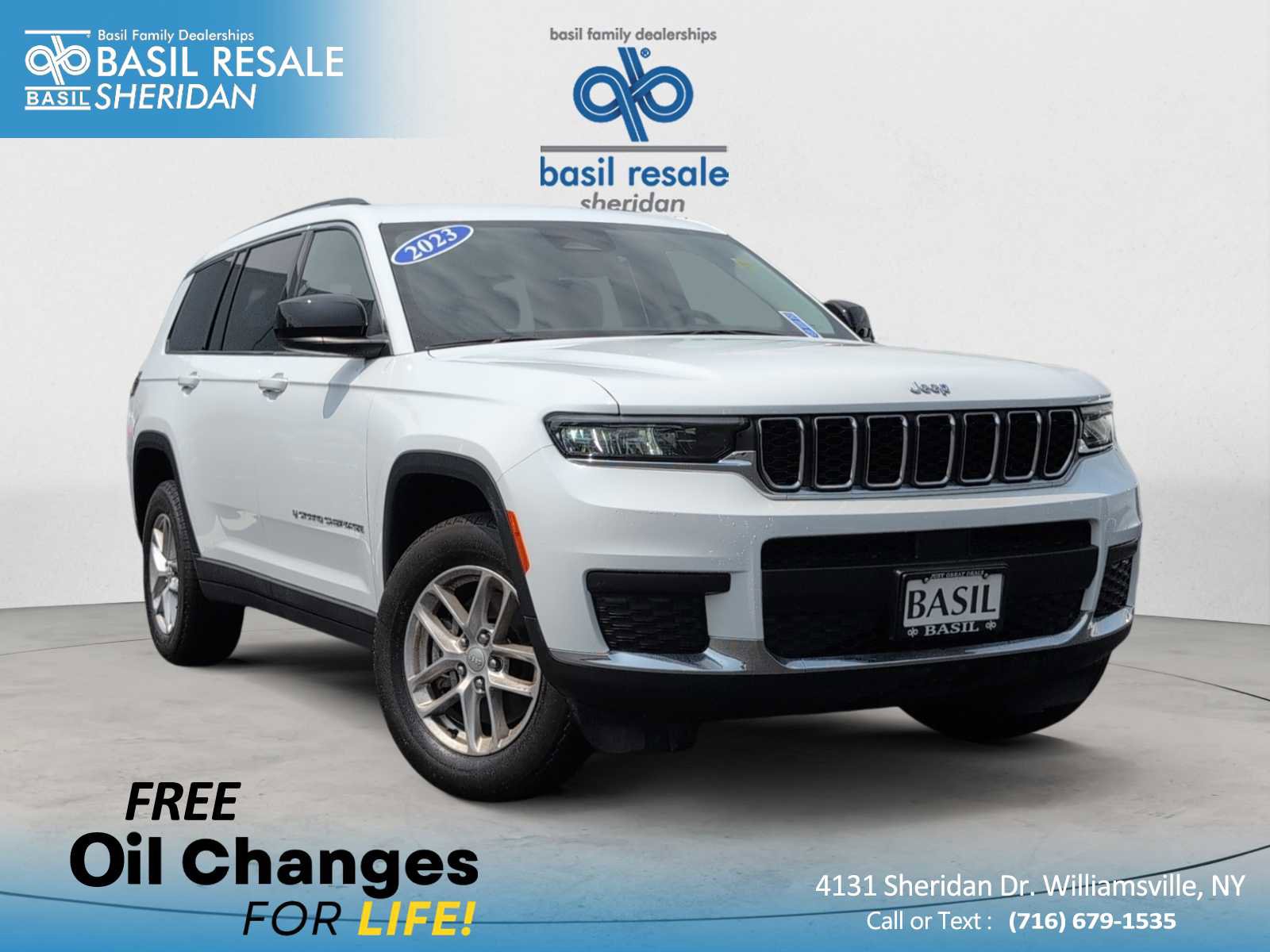 Used 2023 Jeep Grand Cherokee L Laredo w/ Luxury Tech Group I image 1