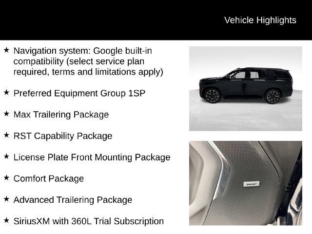 Certified 2026 Chevrolet Tahoe RST w/ RST Capability Package AWD/4WD image 27