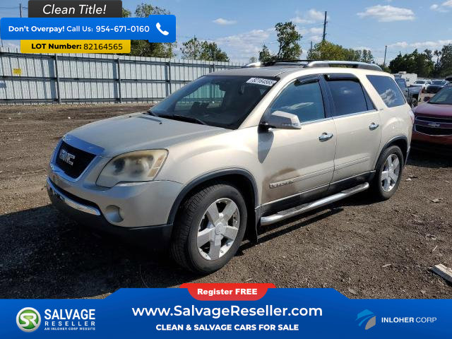 Used 2008 GMC Acadia SLT