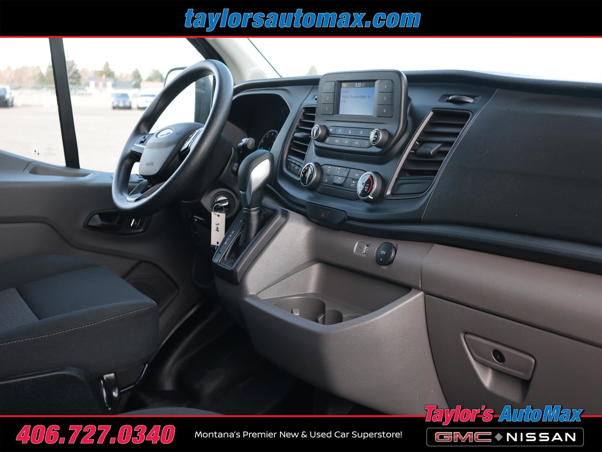 Used 2023 Ford Transit 350 Medium Roof w/ Fleet Safety Package RWD image 7